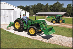 John Deere 5 series utility tractor