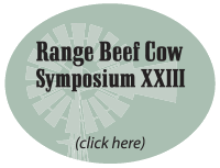 Range Beef Cow Symposium Newsroom
